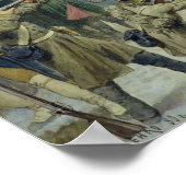 Suvorow überquerte 1799, 1880 die Teufelsbrücke Poster (Ecke)