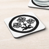 Suwa-Maulbeerblatt Untersetzer (Linke Seite)