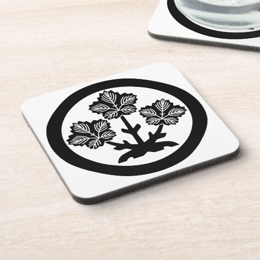 Suwa-Maulbeerblatt Untersetzer (Linke Seite)