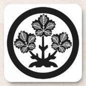 Suwa-Maulbeerblatt Untersetzer (Vorderseite)