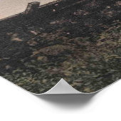 Suwah Falls, Vintag Poster (Ecke)