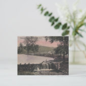 Suwah Falls, Vintag Postkarte (Stehend Vorderseite)
