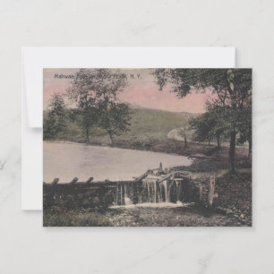 Suwah Falls, Vintag Postkarte