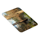 Suwanee River, Big Shoals Staat Park, Florida Magnet (Rechte Seite)