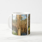 Suwanee River, Big Shoals Staat Park, Florida Tass Kaffeetasse (Vorderseite Links)