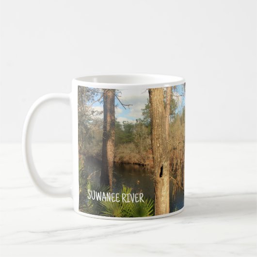 Suwanee River, Big Shoals Staat Park, Florida Tass Kaffeetasse (Links)