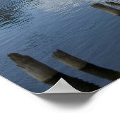 Suwannee River, alter Wanneboat Ramp Print Poster (Ecke)