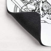 Suz GSXR1000 2012 Mousepad (Ecke)