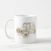 Suz Jimny SJ10 Kaffeetasse (Links)