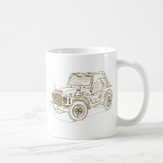Suz Jimny SJ10 Kaffeetasse (Rechts)
