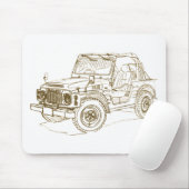 Suz Jimny SJ10 Mousepad (Mit Mouse)