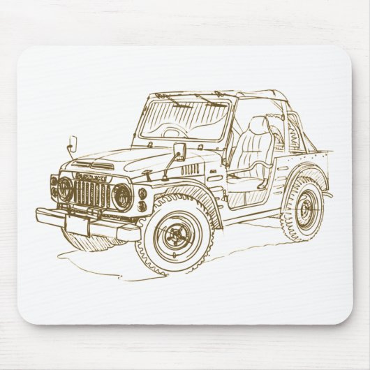 Suz Jimny SJ10 Mousepad (Vorne)