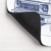 Suz Samurais Jimny SJ 1988 Mousepad (Ecke)