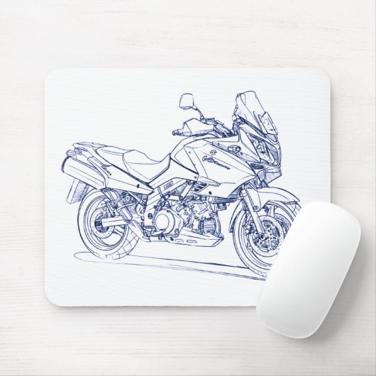 Suz VStrom DL1000 Mousepad (Mit Mouse)