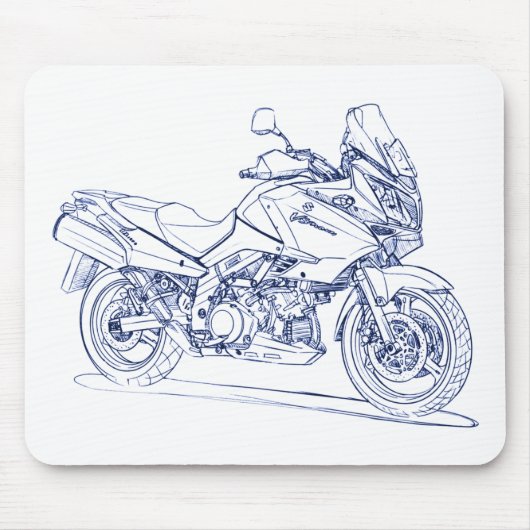 Suz VStrom DL1000 Mousepad (Vorne)