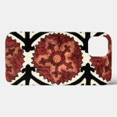 Suzani Art-dekoratives Blumenmuster Case-Mate iPhone Hülle (Rückseite (Horizontal))