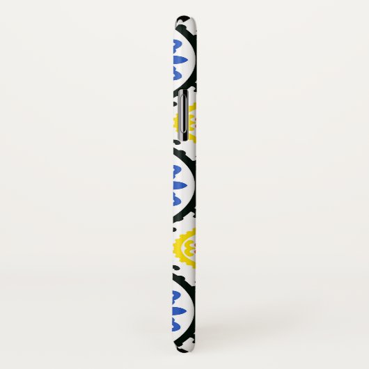 Suzani Muster Case-Mate iPhone Hülle (Hinten/Rechts)