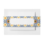 Suzani Muster Einladungsbanderole (Vorderseite Beispiel)