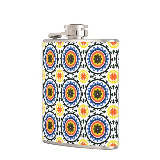 Suzani Muster Flachmann (Links)