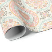 Suzani-Muster Geschenkpapier (Rolleneckpunkt)