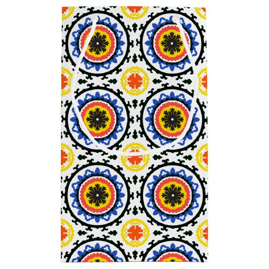 Suzani Muster Kleine Geschenktüte (Rückseite)