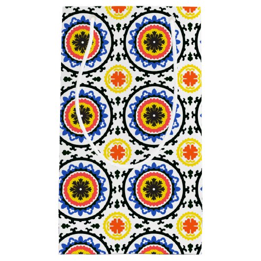 Suzani Muster Kleine Geschenktüte (Vorderseite)