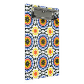 Suzani Muster Mini Klemmbrett (Schrägansicht)