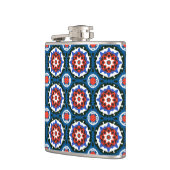 Suzani-Muster mit feinem Dekor Flachmann (Links)