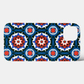 Suzani Muster mit feinem Ornament Case-Mate iPhone Hülle (Rückseite (Horizontal))