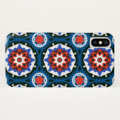 Suzani Muster mit mutiger Verzierung Case-Mate iPhone Hülle (Rückseite (Horizontal))