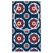 Suzani Muster mit mutiger Verzierung Kleine Geschenktüte (Rückseite)