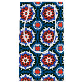 Suzani Muster mit mutiger Verzierung Kleine Geschenktüte (Vorderseite)