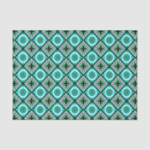 Suzani Muster mit Usbek-und Kasache-Motiven Seidenpapier