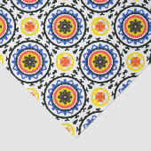 Suzani Muster Seidenpapier (Ausschnitt)