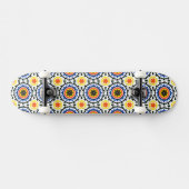 Suzani Muster Skateboard (Horizontal)