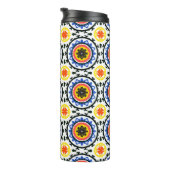 Suzani Muster Thermosbecher (Nach rechts gedreht)
