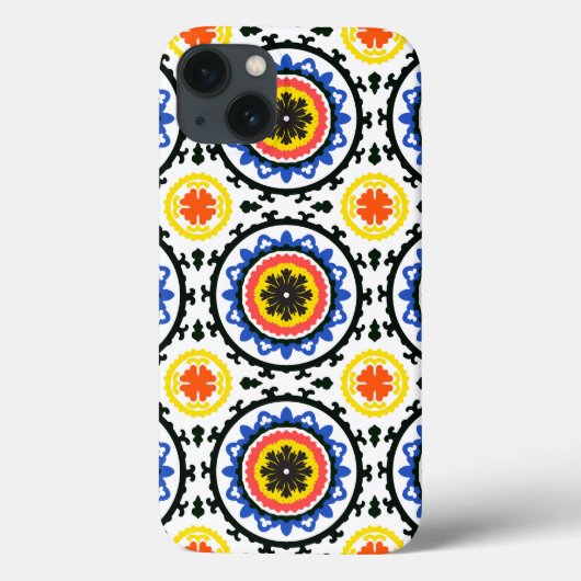 Suzani Pattern Case-Mate iPhone Hülle (Rückseite)