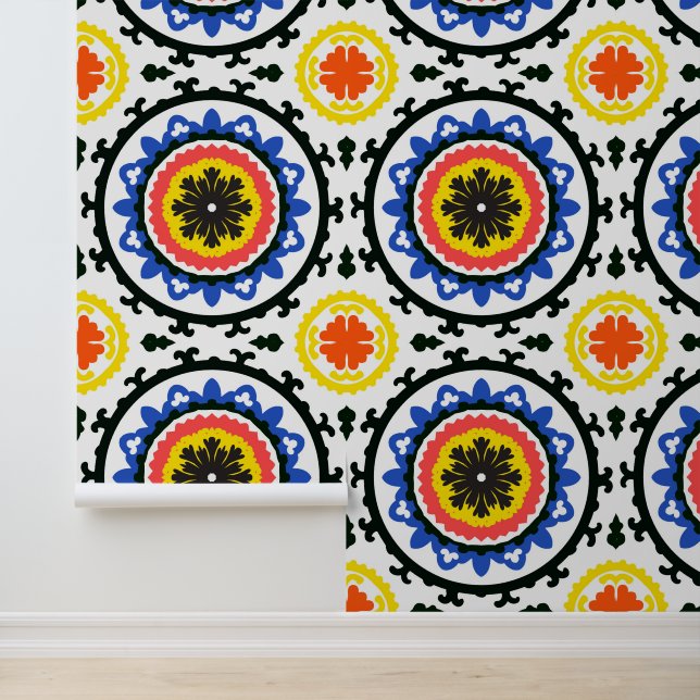 Suzani Pattern Tapete (Anwendung)