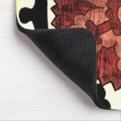 Suzani Style Decoration Blumenmuster Mousepad (Ecke)