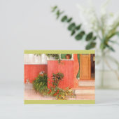 Suzanne auf der Porch Postkarte (Stehend Vorderseite)