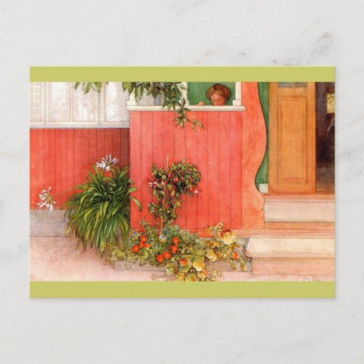 Suzanne auf der Porch Postkarte (Vorderseite)