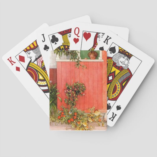 Suzanne auf der Porch Spielkarten (Rückseite)