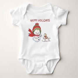 SUZANNE ELIZABETH CHRISTMAS COLLECTION - BABY STRAMPLER