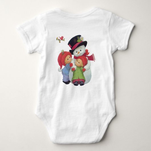 SUZANNE ELIZABETH CHRISTMAS COLLECTION - BABY STRAMPLER (Rückseite)