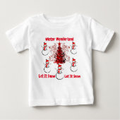 SUZANNE ELIZABETH CHRISTMAS COLLECTION BABY T-SHIRT (Vorderseite)