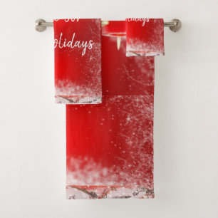 Suzanne Elizabeth Christmas Collection - Bad Tow Badhandtuch Set