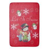 Suzanne Elizabeth Christmas Collection Badematte (Vorderseite Vertikal)