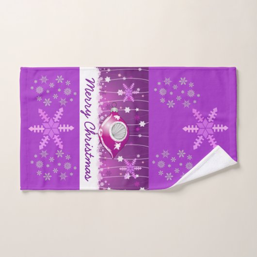 Suzanne Elizabeth Christmas Collection Badhandtuch Set (Handtuch)