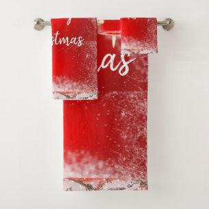Suzanne Elizabeth Christmas Collection Badhandtuch Set