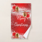 Suzanne Elizabeth Christmas Collection Badhandtuch Set (Handtuch)